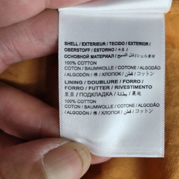 Farm Rio Anthropologie Dress Crochet Tiered Ruffle Midi Colorful Tiger Tropic L - Picture 15 of 16